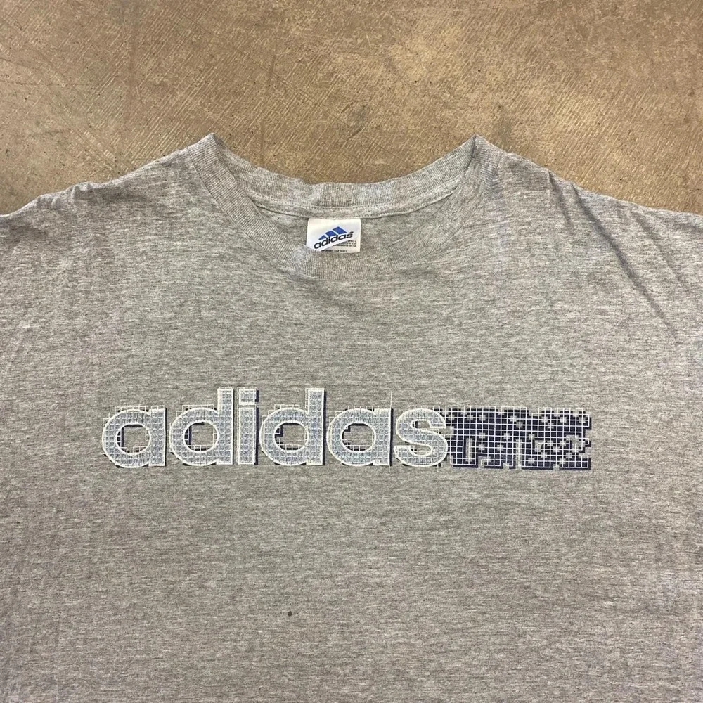 Vintage Y2K Adidas Sportswear Soccer T-Shirt Size XL